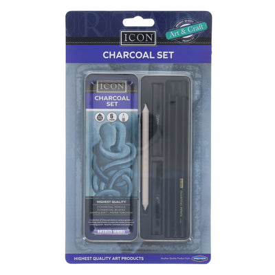 Icon Highest Quality Charcoal Set in Tin