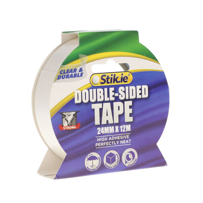 Stik-ie Double Sided Tape - 12m x 24mm