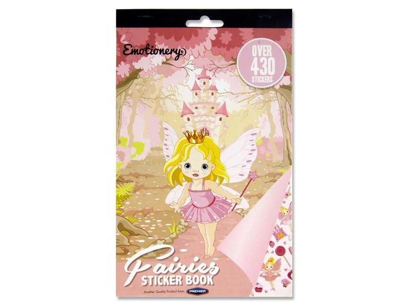 Emotionery Sticker Book - Fairies - 430+ Stickers