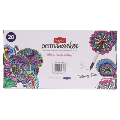 Pro:Scribe Permanent Markers - Pack of 20