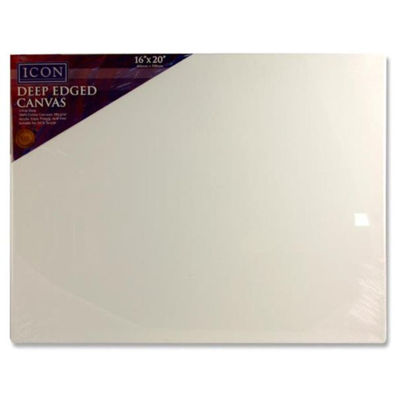 Icon Deep Edged Canvas - 380gsm - 16x20