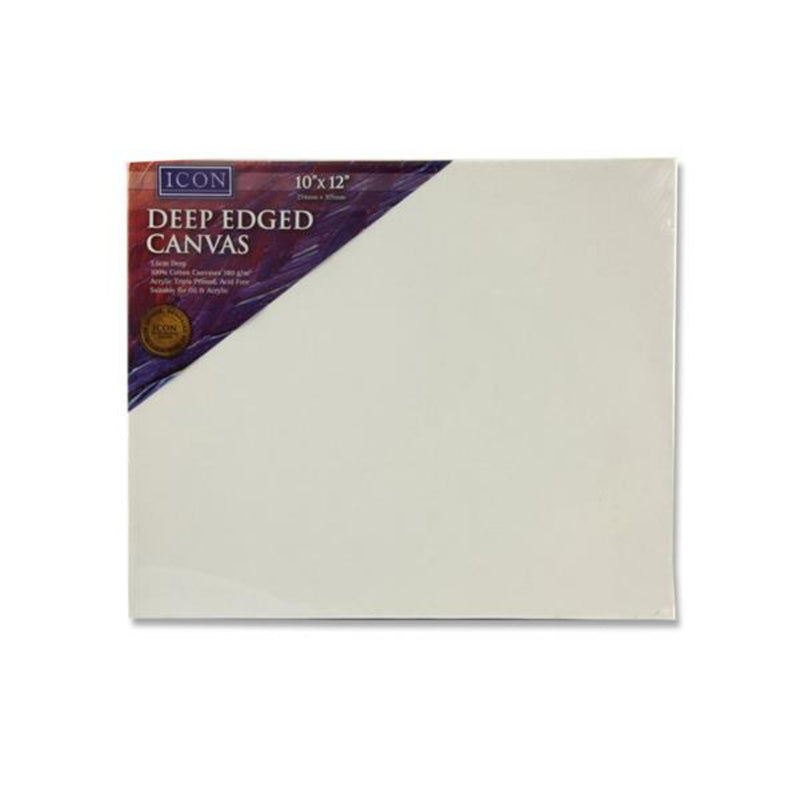 Icon Deep Edged Canvas - 380gsm - 10x12