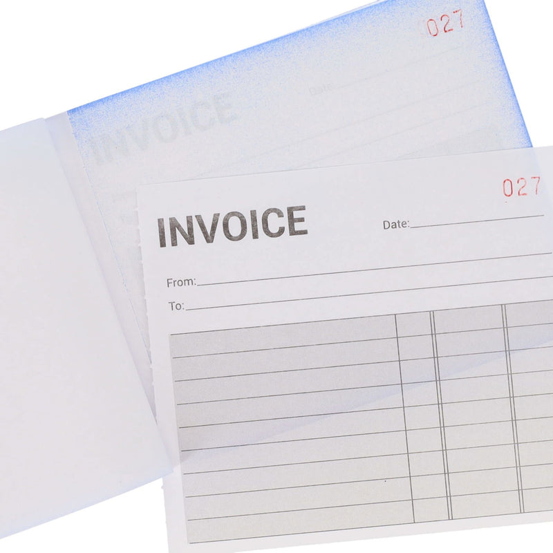Concept 4X5 Carbonless Invoice Duplicate Book - 100 Pages