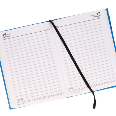 Premto A5 Page A Day Academic Diary 2023-2024 - Sunshine Yellow