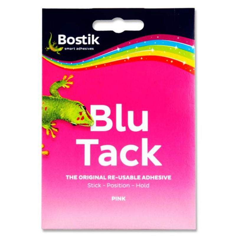 bostik-blu-tack-pink|Stationery Superstore UK