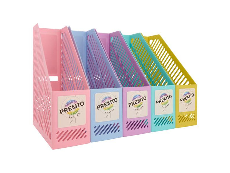 Premto Multipack | Pastel Magazine Organiser - Pack of 5