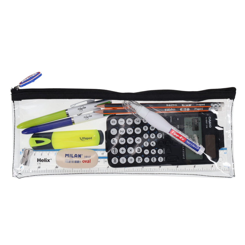 Stationery Multipack | Transparent Pencil Case 330x125mm - Option 2