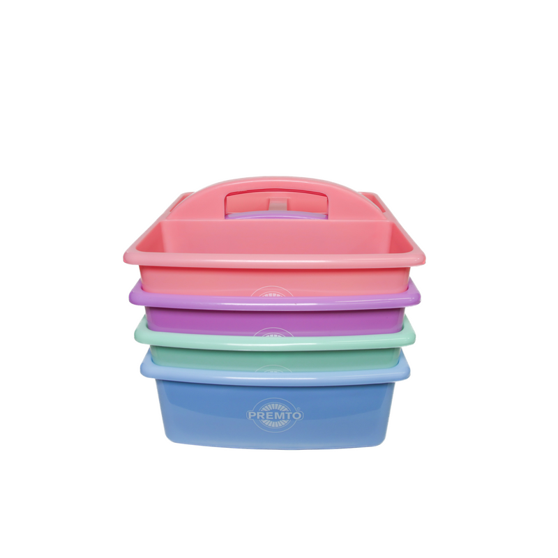 Premto Multipack | Pastel Storage Caddy - 235x225x130mm - Pack of 4