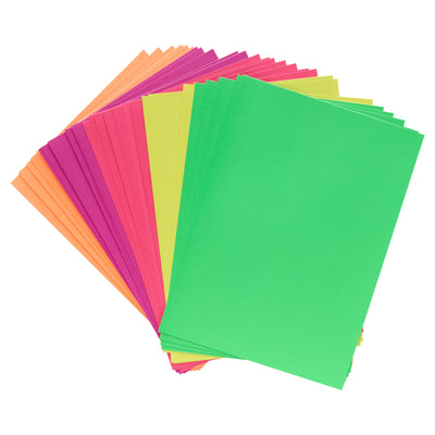 premier-a4-activity-card-160gsm-fluorescent-40-sheets|Stationery Superstore UK