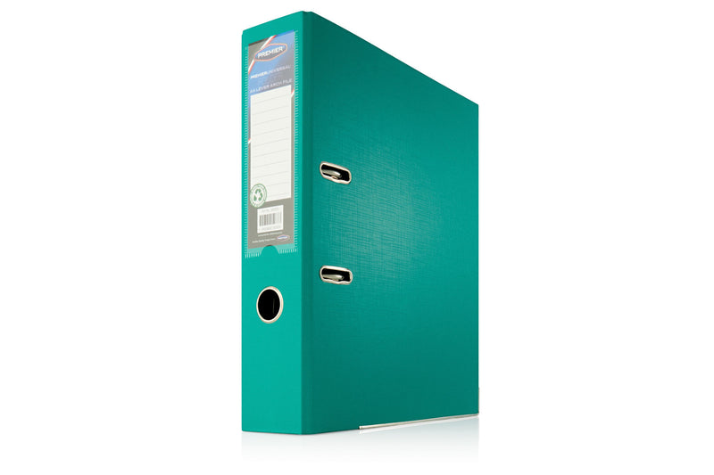 Premier A4 Lever Arch File - Green