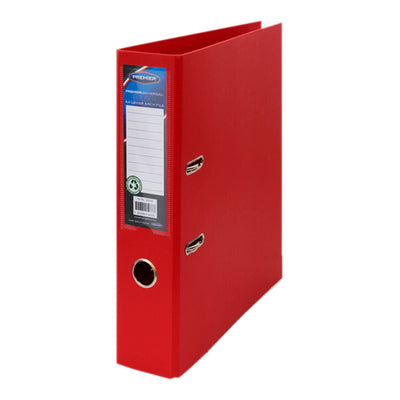 Premier A4 Lever Arch File - Red
