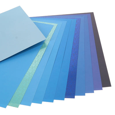 Premier Activity A4 Paper Pad - 24 Sheets - 180gsm - Shades of Blue
