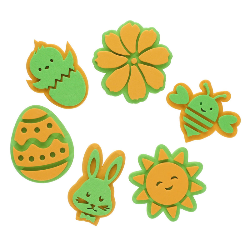 Crafty Bitz Easter Foam Stamps - Pack of 6