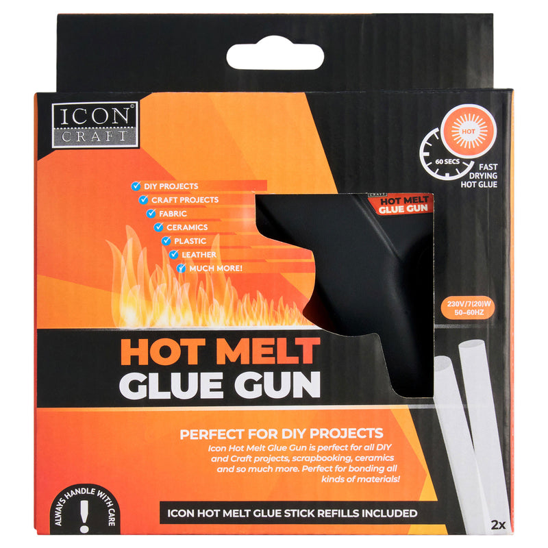 Icon Glue Gun - Black