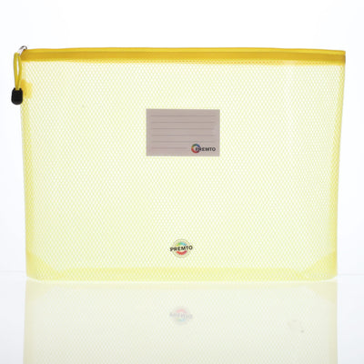Premto B4+ Ultramesh Expanding Wallet with Zip - Sunshine Yellow