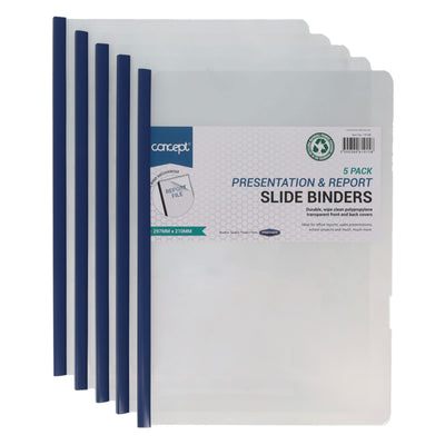 Premier Multipack | Office A4 Display Document Folders - Pack of 5