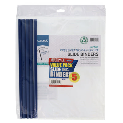 premier-multipack-office-a4-display-document-folders-pack-of-5|Stationery Superstore UK