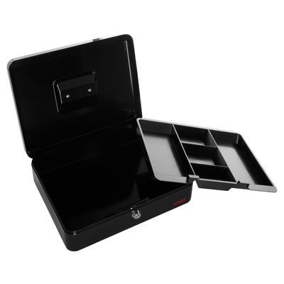 Concept 12'' Metal Cash Box Black