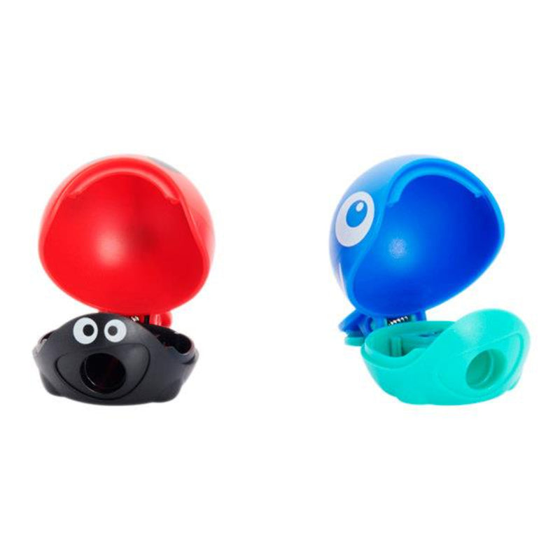 Maped Croc Croc Single Hole Sharpener Whale and Ladybird - Pack of 2