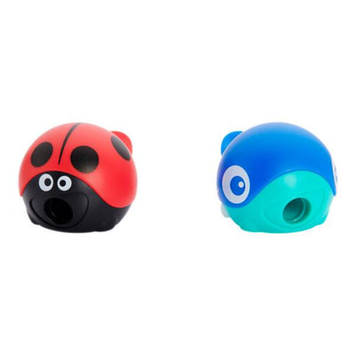 Maped Croc Croc Single Hole Sharpener Whale and Ladybird - Pack of 2