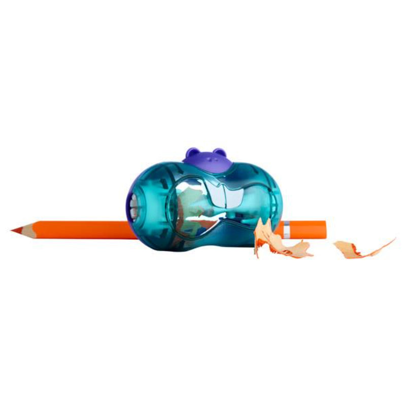 Maped Croc Croc Twist Twin Hole Sharpener - Pink Hamster