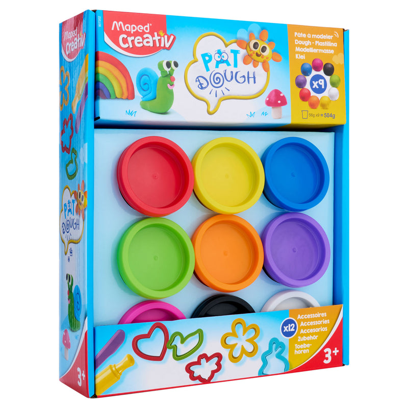 Maped Accessories Play Dough Set - 9 X 56g