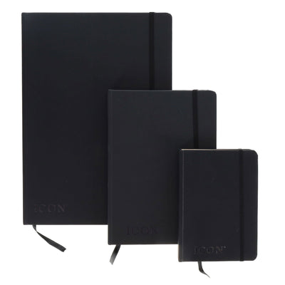 Icon A5 Journal & Sketch Book with Elastic Closure - 120gsm - 192 Pages