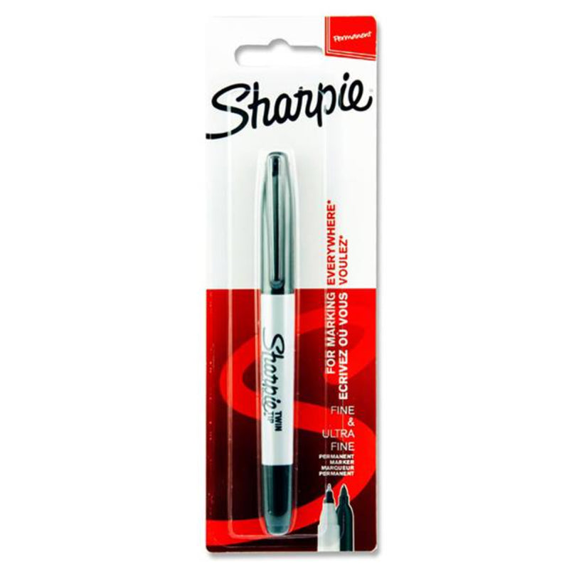 Sharpie Twin Tip Permanent Marker - Black