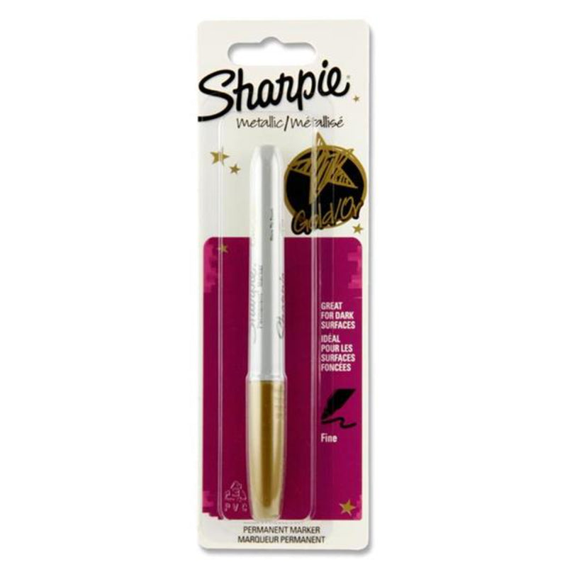 Sharpie Metallic Permanent Markers - Gold
