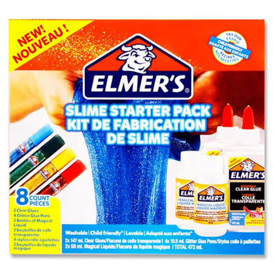 Elmer's Slime Starter Pack - 8 Pieces