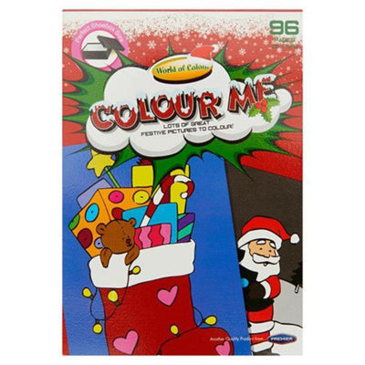 world-of-colour-a5-perforated-my-little-colouring-book-96-pages-christmas|Stationery Superstore UK
