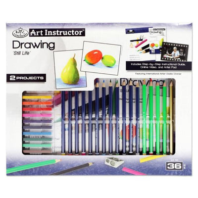 Royal & Langnickel Art Instructor 2 Project Art Set - Drawing- 36 Pieces