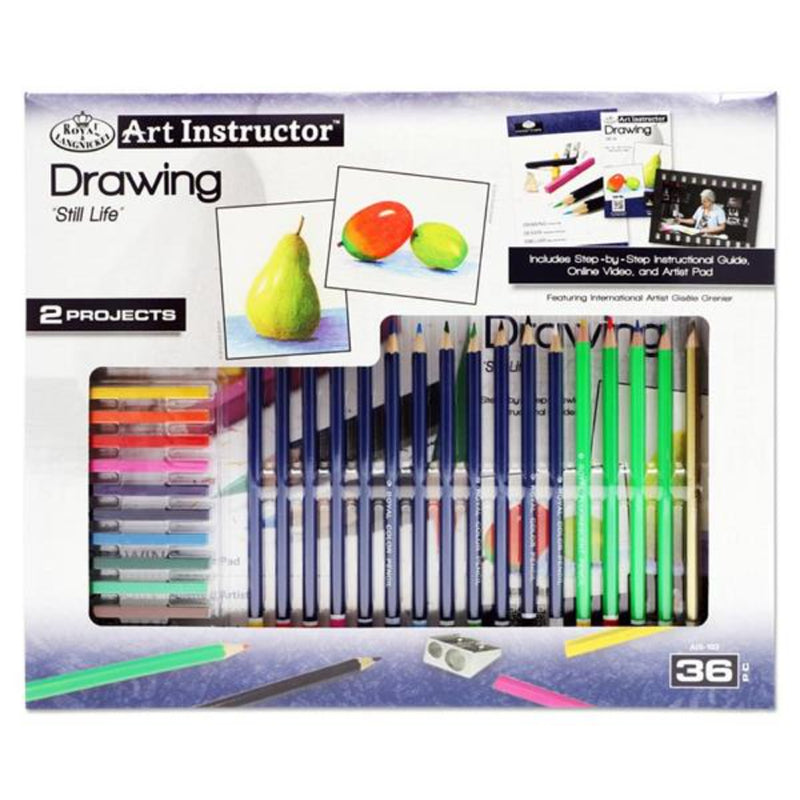 Royal & Langnickel Art Instructor 2 Project Art Set - Drawing- 36 Pieces