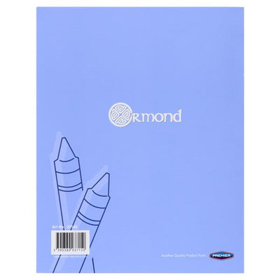 Ormond No.15a Project Book - Top Blank, Bottom Extra Wide Ruled - 40 Pages