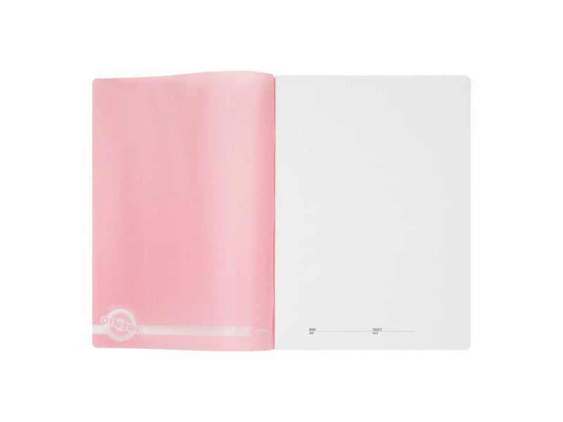 Premto Pastel A4 Durable Cover Manuscript Book - 120 Pages - Pink Sherbet