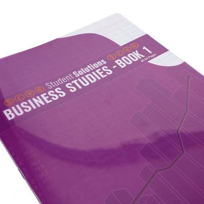 Student Solutions A4 Durable Cover Business Studies - 40 Pages - Book 1