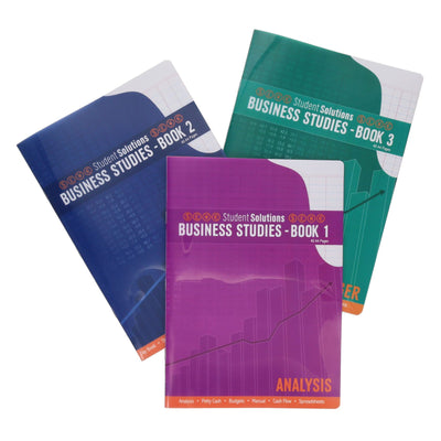 Student Solutions A4 Durable Cover Business Studies - 40 Pages - Book 1