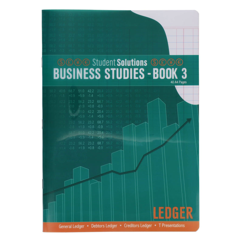 Student Solutions A4 Durable Cover Business Studies - 40 Pages - Book 3