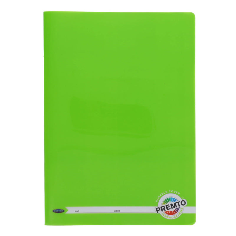 Premto A4 Durable Cover Manuscript Book S1 - 120 Pages - Caterpillar Green