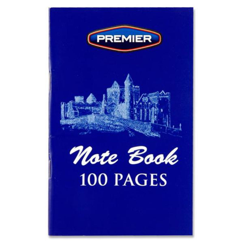 Premier 160mm x 100mm Note Book - 100 Pages