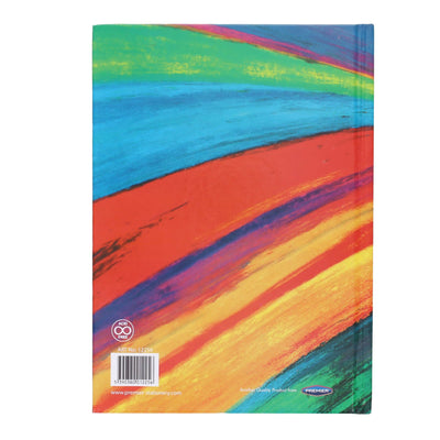 Premier A5 Hardcover Notebook - 160 Pages - Rainbow