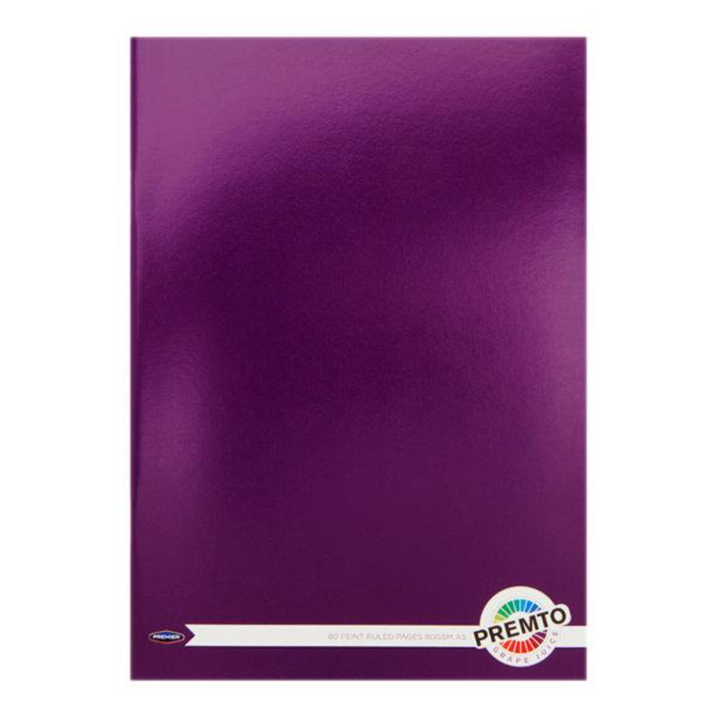 Premto A5 Notebook - 80 Pages - Grape Juice Purple