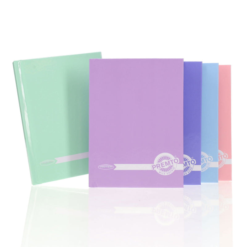 Premto Pastel A6 Hardcover Notebook - 160 Pages - Pastel - Wild Orchid