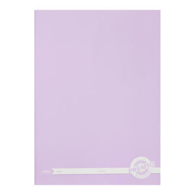 Premto Pastel A4 Manuscript Book - 120 Pages - Wild Orchid Purple