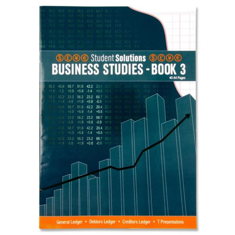Student Solutions A4 Business Studies - 40 Pages - Book 3