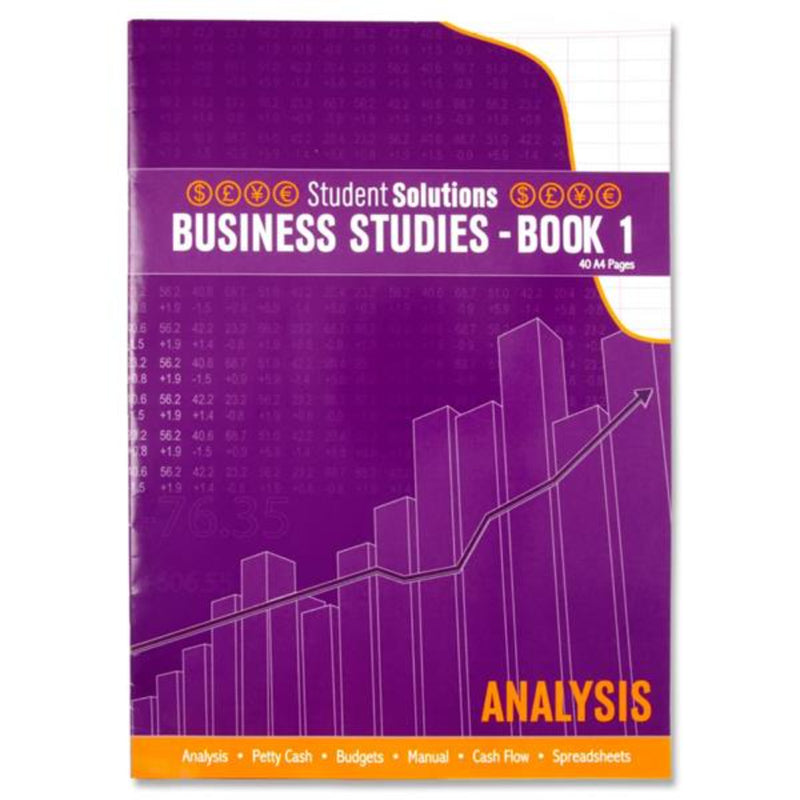 Student Solutions A4 Business Studies - 40 Pages - Book 1
