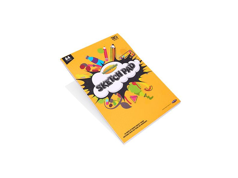 World of Colour A4 Sketchpad - 90 gsm - 30 Sheets