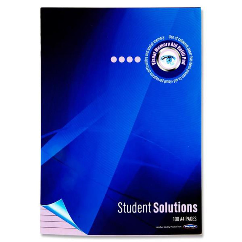 Student Solutions A4 Visual Memory Aid Refill Pad - 100 Pages - Lilac