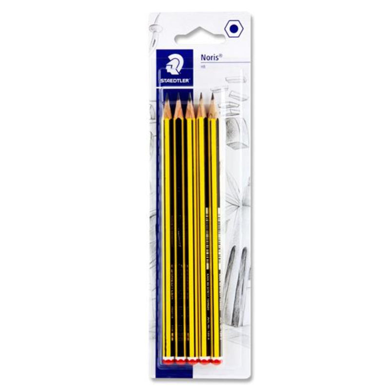 Staedtler Noris Carded Pencils HB - Pack of 5