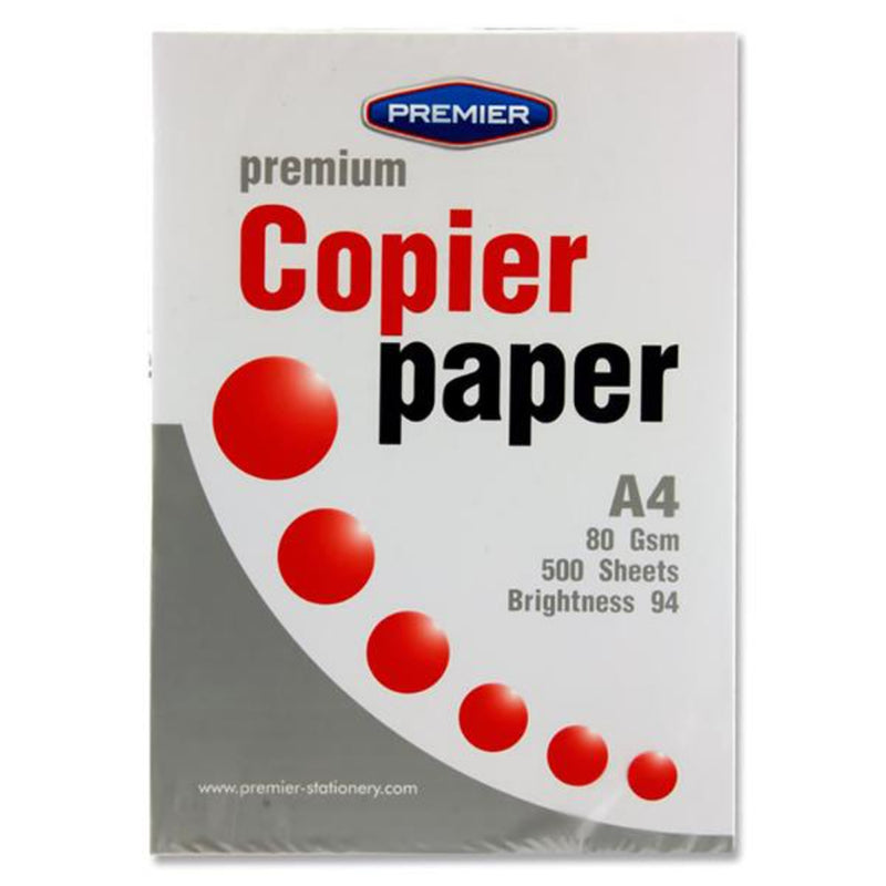 Premier A4 Premium Copier Paper - 80gsm - 500 Sheets